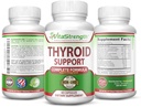 Tiroid Desteği - Iodine ile Enerji Seviyelerini Desteklemek için Tam Formula, Bladderwrack, Kelp, B12 & More- Thyroid Energy: Boost T4 to T3 Supplement - Non-GMO
