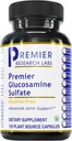 Premier Research Labs Glucosamine Sulfate - Shellfish Free Glucosamine Sulfate Capsules for Joint Support, Connective Tissue Health, 750 mg Per Service, Vegan Dostu - 120 Vegetarian Capsules