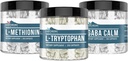 Earthborn Elements L-Tryptophan, L-Methionine ve GABA Sche, 200 Capsules Her, Pure & Undiled