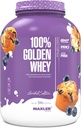 Maxler% 100 Golden Whey proteini - Servis başına proteinin 24g - Pre Workout için Premium Whey Protein Tozu - Hızlı Nisorbing Whey Temp, Isolate & Hydrolysate Mix - Blueberry Muffin 5 lb