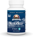 Source Naturals NutraSleep, Melatonin-Free Multi-Nutrient & Herb Kompleksi, Vegetarian Formula for Relaxation Support - 40 Tabletler