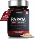 Papaya Leaf Extract Digestive Enzymes 1000 mg,10x Potency 120 Veg Capsules- Blood Platelet, Bone Marrow & Spleen Support, Digestive and Immunity Support developed in USA by Amalth