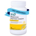 Klaire Labs SFI Health Magnesium Glycinate Complex - Χηλικό Μείγμα Μαγνησίου για Βέλτιστη Απορρόφηση - Υποστηρίζει Υγιή Οστά, Μύες & Ενεργειακά Επίπεδα - Απαλό στην Πέψη (100 Κάψουλες)