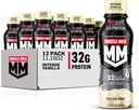 Muscle Milk Pro Gelişmiş Beslenme Protein Shake, Intense Vanilla, 11.16 Fl Oz ( 12 paketi), 32g Protein, 1g Sugar, 16 Vitamins & Minerals, 5g Fiber, Workout Recovery, Energating Snack, Ambalaj Vary