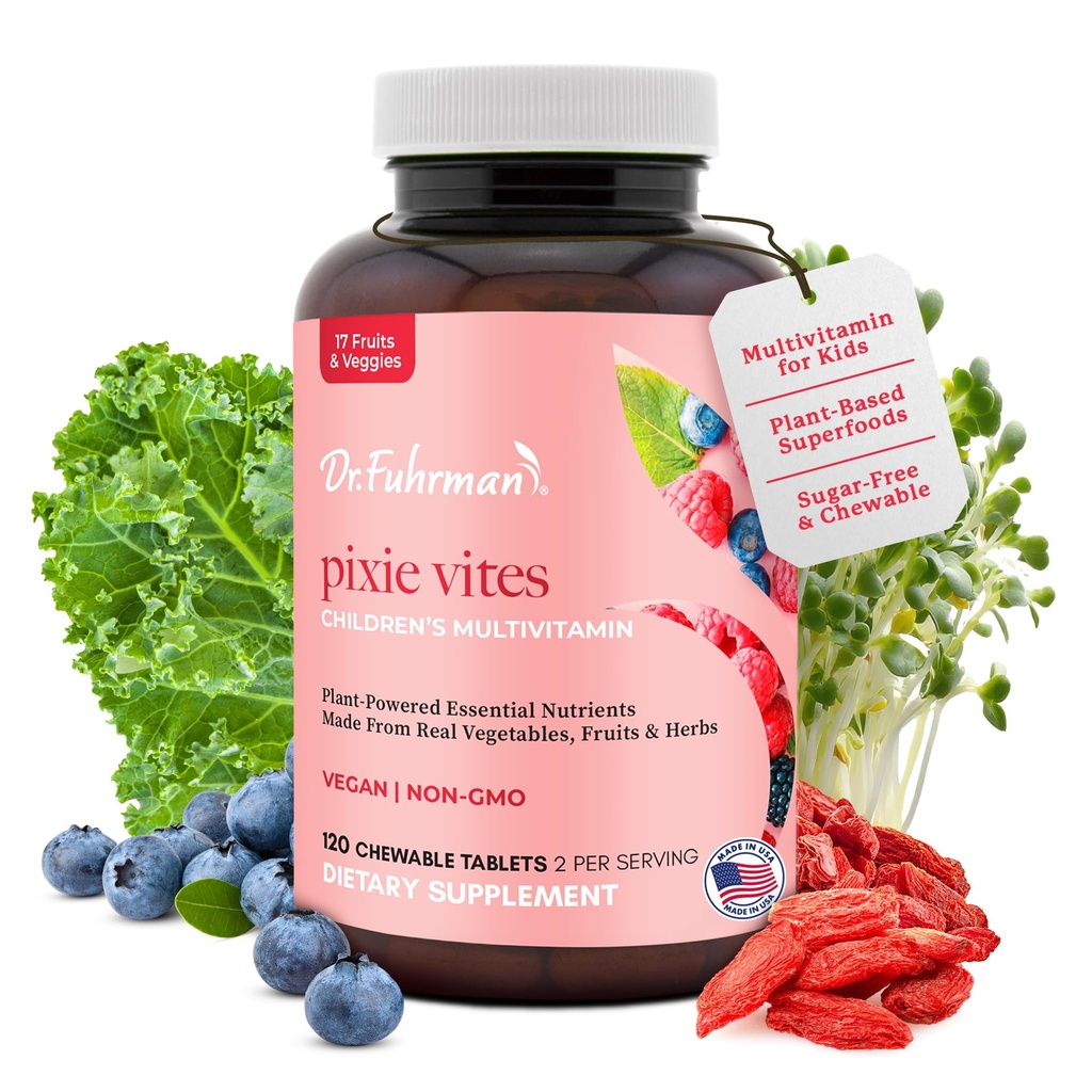 Dr. Fuhrman Pixie Vites Çocuk Chewable Multivitamin