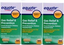 Equate Gas Bloating Relief and Prevention, Food Enzyme Diyeter Supplement, 300 Count
