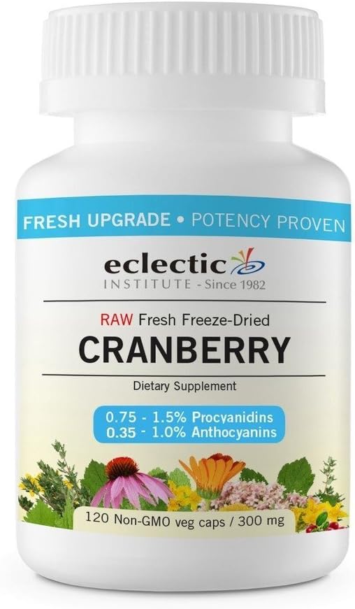Eclectic Cranberry 300 Mg Cog FDUV, Blue, 120 Count