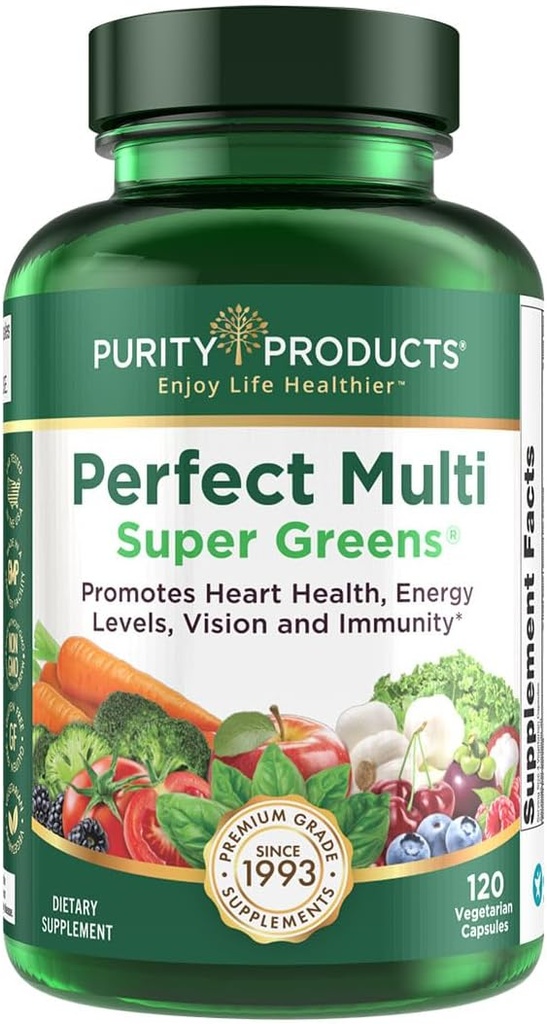 Düşük Ürünler Mükemmel Multi Super Greens Diyeter Supplement Health Beslenme, 120 sayı