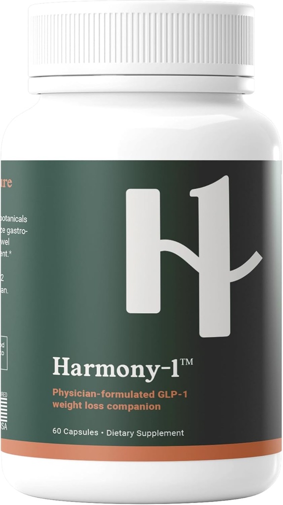 GLP-1 Therapies için Gut Health Supplement - Digestive Support & Bloating Relief - The Wellness & Comfort - 60 Capsules