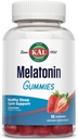 KAL Melatonin Gummies, Melatonin 5 mg Sleep Aid, Sağlıklı Rahatlama, Uyku Süresi, Kalite ve Calmness Support Formula, Vegetarian, Gluten Free, Natural Strawberry Flavor, 30 Hizmet, 60 Gummies