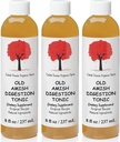 Caleb Treeze Old Amish Digestion Tonic (Πρώην: Σταματά την αναρρόφηση οξέων) 8 oz (πακέτο των 3)