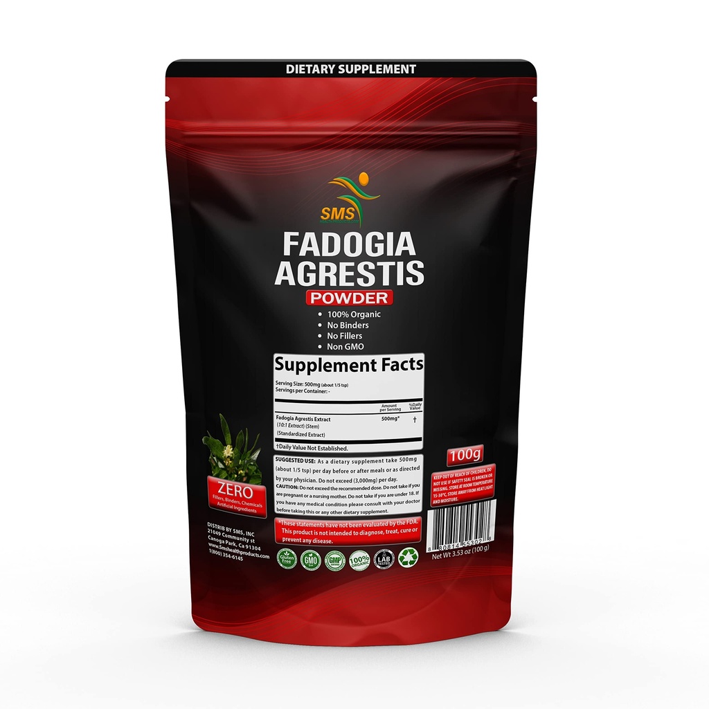 Fadogia Agrestis Extract σκόνη (Μέγιστη δύναμη) 