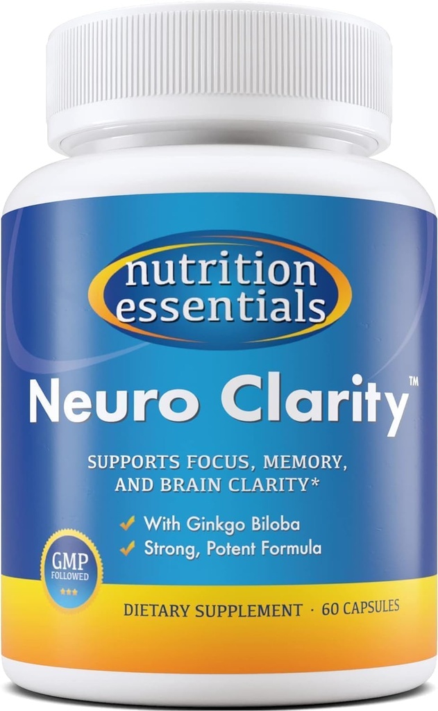 Beslenme Essentials Nootropic Brain Support Supplement + Probiyotiks for Women & Men with Lactase Enzyme