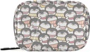 Cartoon Penguin Pill Box 7 Günlük Pill Case Travel Pill Organizer Bag with diamond Weekly Case Bag Compact Boyut for Vitamin Supplement Sahibi