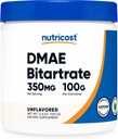 Nutricost Pure DMAE-Bitartrate Toz 100 Grams