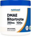 Nutricost Pure DMAE-Bitartrate Toz 100 Grams