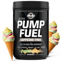 PMD Sports Pump Yakıt Ultra Caffeine Free - Premium Pre Workout Toz & Muscle Pump, Greater Focus, Endurance & Recovery, Premium Kreine, Arginine & Beta Alanine - Rainbow Sherbet (30 hizmet)