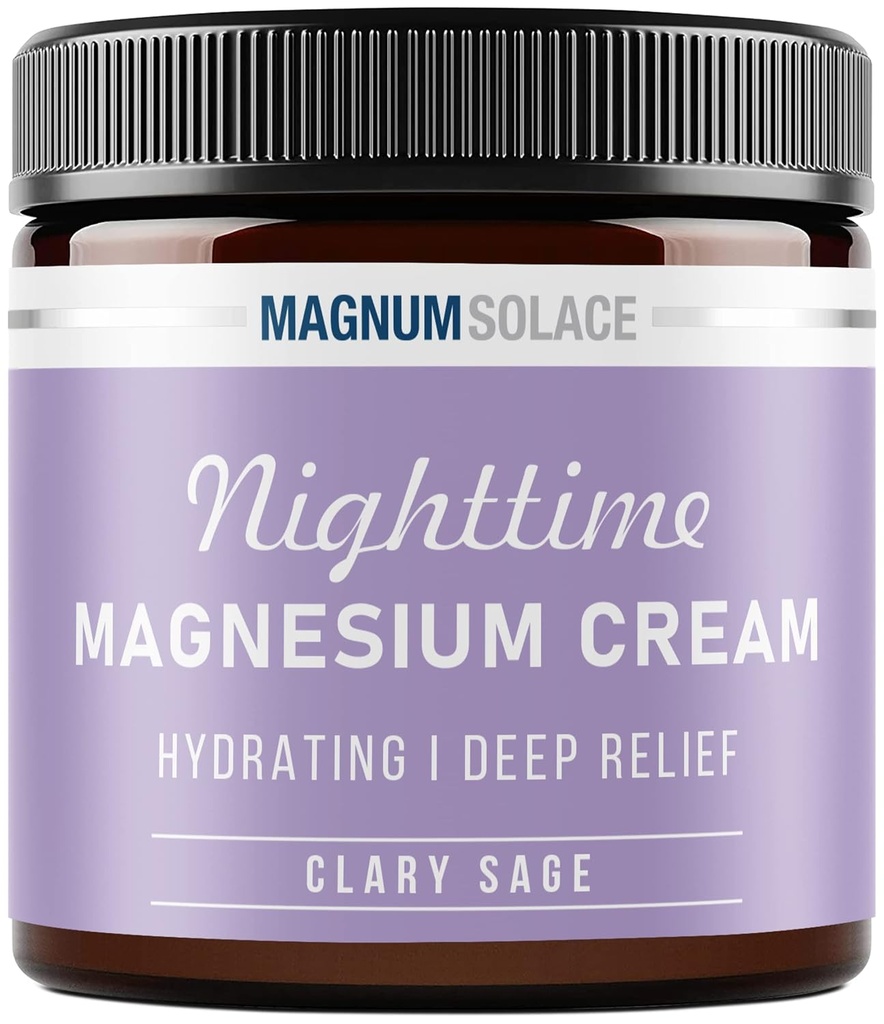 Magnezyum Yağı - Legs, Arms veya Göğüs - Topical Magnezyum Klorid - ABD Çocuklar için Made ve Güvenli (Clary Sage)