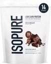 Isopure Low Carb 100% Pure Whey Isolate Protein Powder, Lactose Free, Gluten Free, With Vitamins, Dutch Chocolate, 25g Protein Per Serving, 1 Lb, 14 Servings (Packaging May Vary)