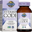 Life Prenatal Multivitamin for Women from Whole Foods with Biotin, Iron & Folate not Folic Acid, Probiyotiks for Immune Support - Vitamin Kodu Raw Hamile Must Haves - 180 Capsules