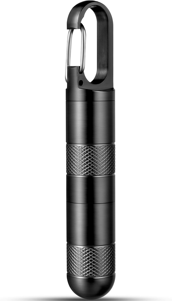 Küçük Pill Konteyner Seyahat Kara Pill Box Tıp Şişe Vitamin Balık Petrol Tamamlayıcısı Için Egzersiz Pill Vakası