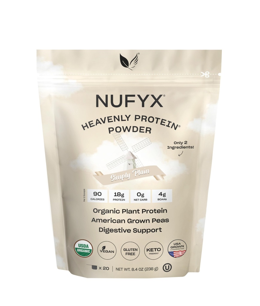 NUFYX Göksel Protein Toz (Simply Plain, 20 Scoops)