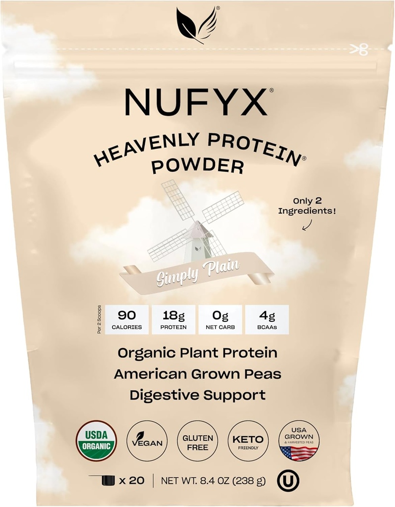 NUFYX Göksel Protein Toz (Simply Plain, 20 Scoops)