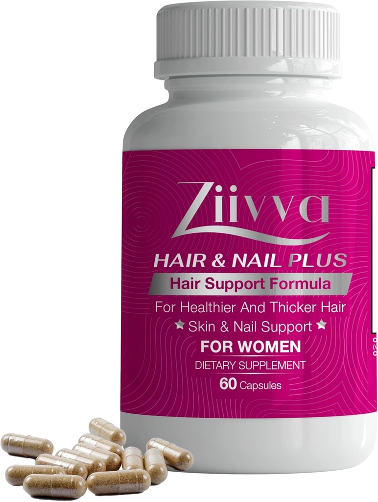 Kadınlar için saç Vitaminleri - Tüm Doğal Vegan Biotin 5000 Mcg Capsules - Büyüme ve Kalınlık için Saç Supplementleri - Sağlık Saç Saç Saçları, Skin, Nails - Saç Büyüme Tamam Formülü