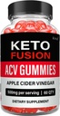 Keto Fusion Gummies - Keto ACV Gummies (Single, 60 Gummies)
