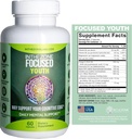 Zone Gençliğe Odakladı - Premium Bioceutical, Nutraceutical, & Nootropic Formula for Cognitive Development, Focus, Memory, and mental Clarity Support for Youth - 60 Capsules