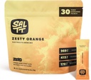 SALTT Electrolytes Powder Flavored Drink Mix - Zesty Orange - 30 Hydration Packets - Magnesium, Potassium, Sodium, Trace Minerals - Zero Sugar & Gluten Free - Travel Essentials