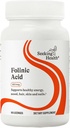 Sağlık Folinic Acid - Folate Precursor - Folinic Acid Supplement Supports Heart Health - Metabolically Active Alternative to Folate - 1360 mcg, 60 Lozenges