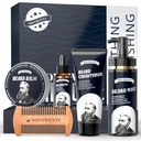 Ayıd growth Kit - Mobiuty Men's Beard Care Kit with Natural Materialss, Beard Oil, Beard Situationer, Beard Balm ve Beard Comb, Gift Set for Boyfriend Husband Fathers