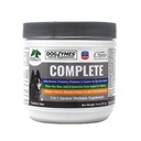 Dogzymes Tamam - Probiyotikler, prebiyotikler, Glucosamine, Chondroitin, MSM ve Hyaluronic Asit, Tamam Skin ve Coat Care (8 Ounce)