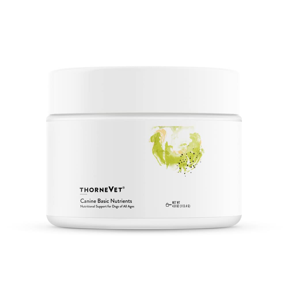 ThorneVet Temel Nutrients Toz - Köpekler için Multivitamin Desteği, 90 Scoops