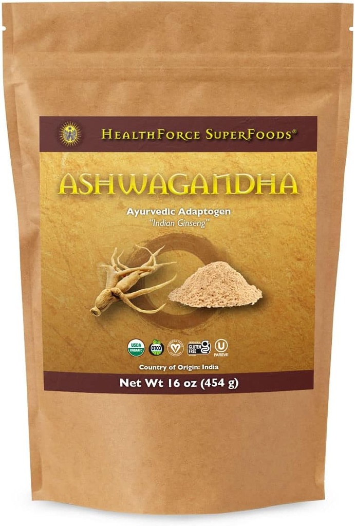 HealthForce SuperFoods Ashwaghandha - 16 oz Toz