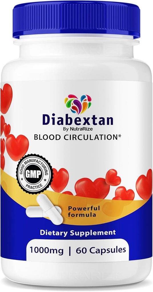 Diabextan Capsules - Natural Formula for Healthy Levels, Comprehensive Support, Vitamin Capsule to Maintain Overall Wellness, Glyco Optimizer Reviews (60 Capsules)