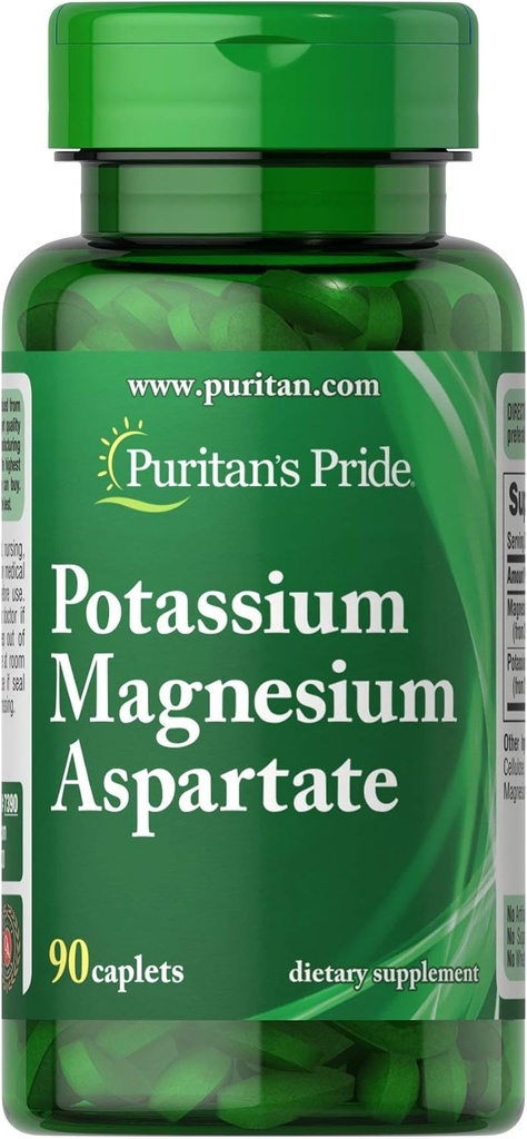 Puritan's Pride P properties Aspartate-90 Caplets