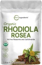 Mikro Malzemeler Organik Rhodiola Rosea Root Extract, 50g Toz | Aktif Rosavins & Salidrosides | Destekler Enerji & Rahatlama | No GMOs, Filler Ücretsiz