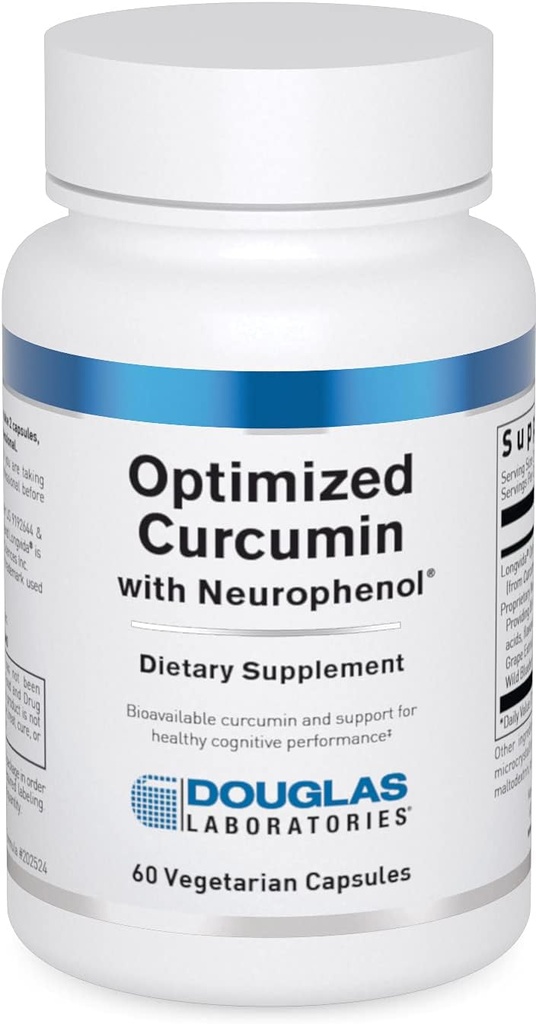 Douglas Laboratories Optimized Curcumin with Neurophenol | Supports a Healthy Brain | 60 Capsules