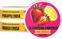 LyvWel 56 mg Caffeine Energy Pouches – Pink Lemonade, Pineapple Crush, Mango Crush – Meyveli Temiz Enerji ve Odaklı Guarana ile Güçlendirme - 3Pack Örnekr (48 Toplam Pouches)
