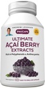 ANDREW LESSMAN Ultimate Açai Berry Extracts 60 Κάψουλες - Παραδίδει Standardized, Anti-Oxidant Πλούσια, Ωφέλιμα συστατικά Berry Acai. Μείγμα υψηλής ισχύος. Προστατευτικές ενώσεις. Χωρίς πρόσθετα