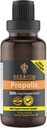 Bee and You Propolis Liquid Extract Drops, 30% Propolis, Ultra Pure, Immune Support Supplement, Sore Throat, Allergy Relief, Respiratory, Antioxidants, Keto, Paleo, Gluten-Free, 1 Fl Oz