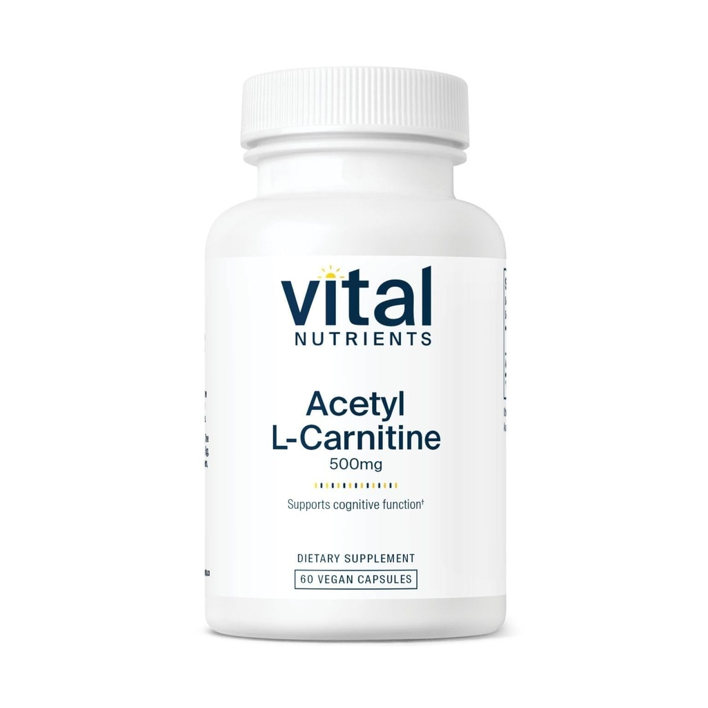 Ζωτικά θρεπτικά συστατικά Acetyl L-Carnitine 500mg 