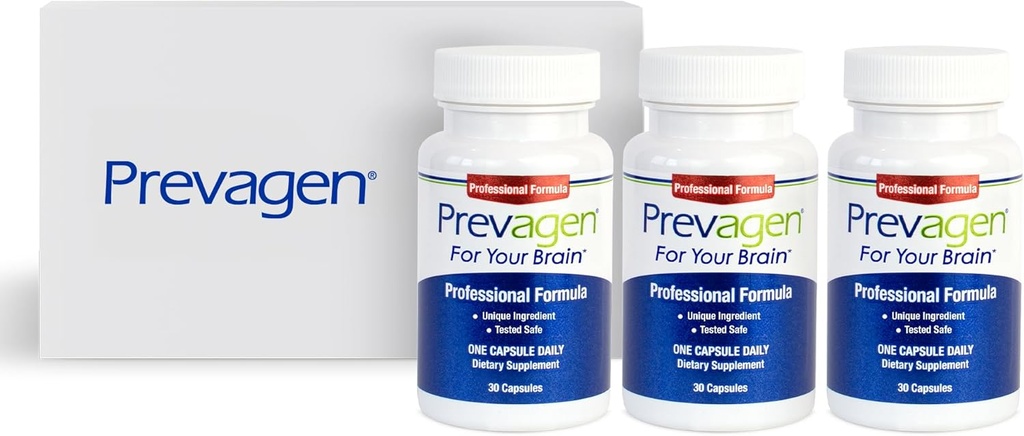 Prevagen Profesyonel Formula - 90 Capsules (3 Ay Supply) | Apoaequorin Plus Vitamin D3
