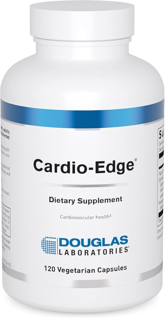 Douglas Laboratories Cardio Edge | Yardım Cardiovascular Sağlık ve Sağlıklı Cholesterol Metabolism | 120 Capsules