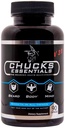 Chucks Essentials - The Bearded Mans Multivitamin, for Γρηγορότερα καλλιεργώντας γένη, φορτωμένο με τις βιταμίνες και τα ορυκτά Απαραίτητη για υγιή, thicker, ισχυρότερη, και ταχύτερη ανάπτυξη μαλλιών, 90 κάψουλες