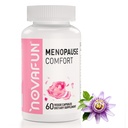 Kadınlar için Menopause Relief Capsules, Novasoy Soy Isoflavone, Black Cohosh, Passion Flower, Vitex, Vitamin B6, Vitamin B12, Magnezyum, 60