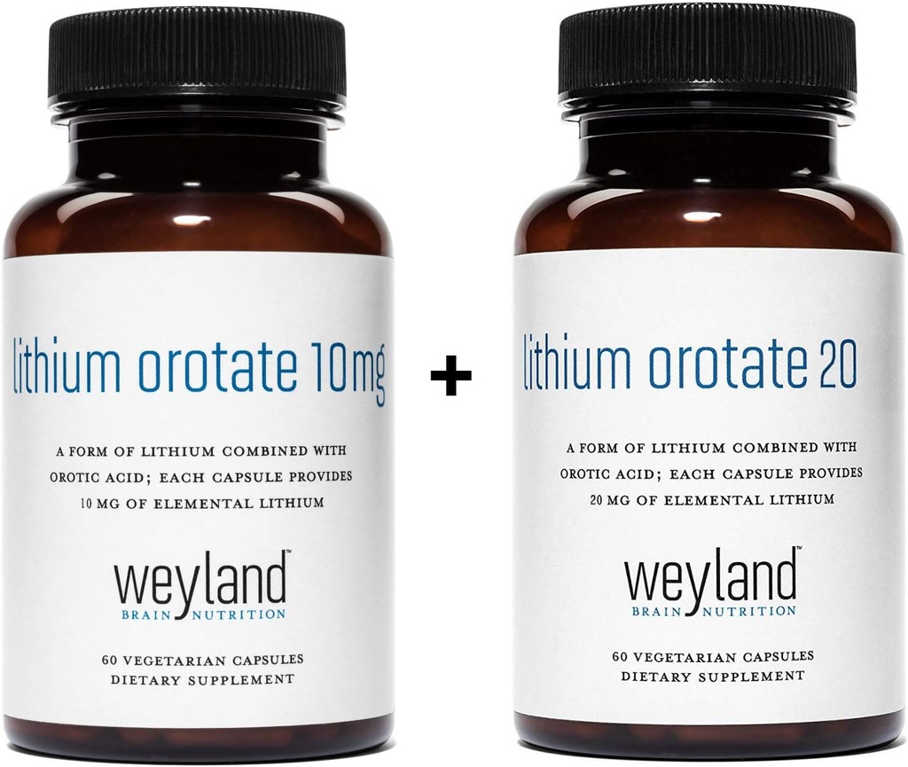 Lityum Orotate 10 mg + Lityum Orotate 20 mg