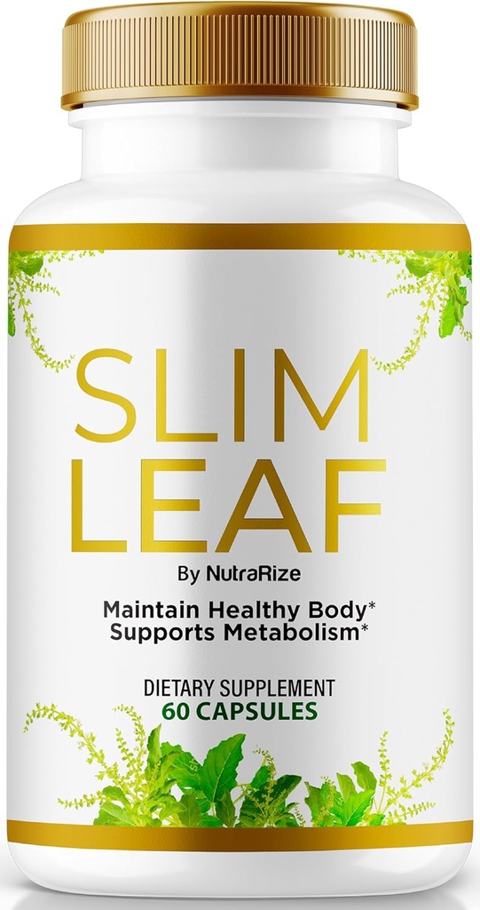 Χάπια Slim Leaf, Ultra-Pure Keto Formula, Όλα τα φυσικά κάψουλες Keto για την καθημερινή ενέργεια και την καταλληλότητα Υποστήριξη, Slim Leaf Detox και Καθαριότητα, Premium Keto Lifestyle, SlimLeaf (60 κάψουλες)